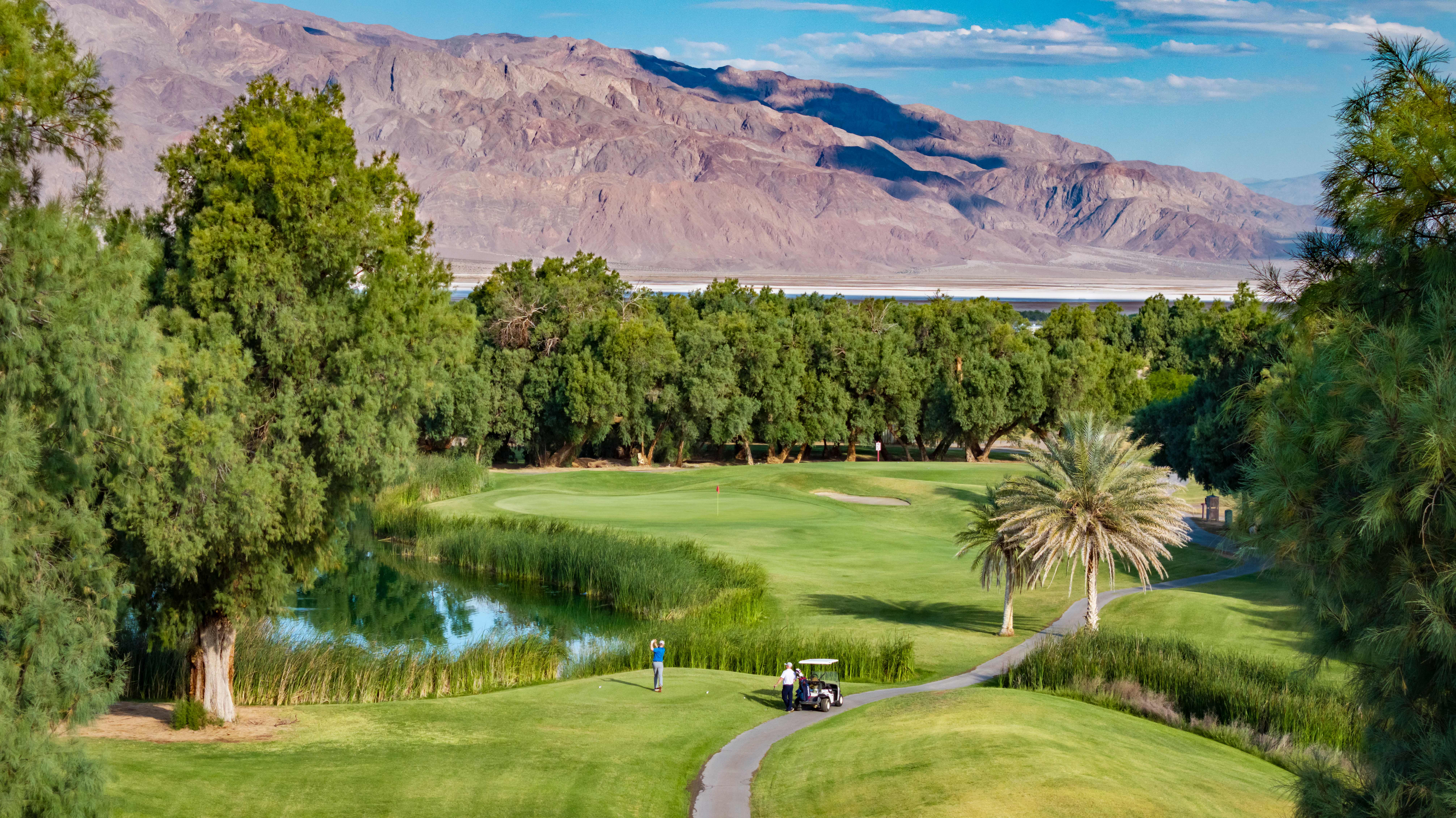 The Furnace Creek Golf Course